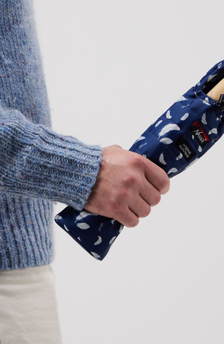 Original Duckhead Sleep-Friendly Nanga Compact Duck Umbrella, Alternate, color, Navy Nanga