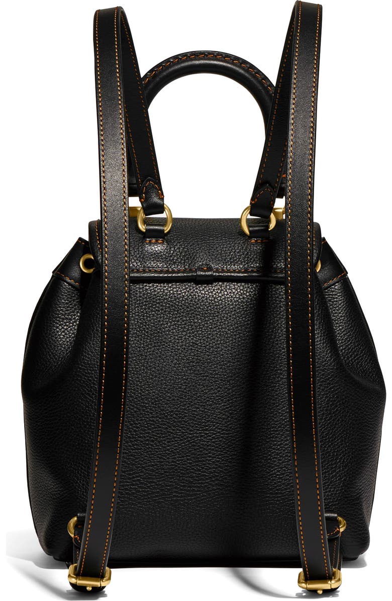COACH Riya Soft Pebble Leather Backpack, Alternate, color,