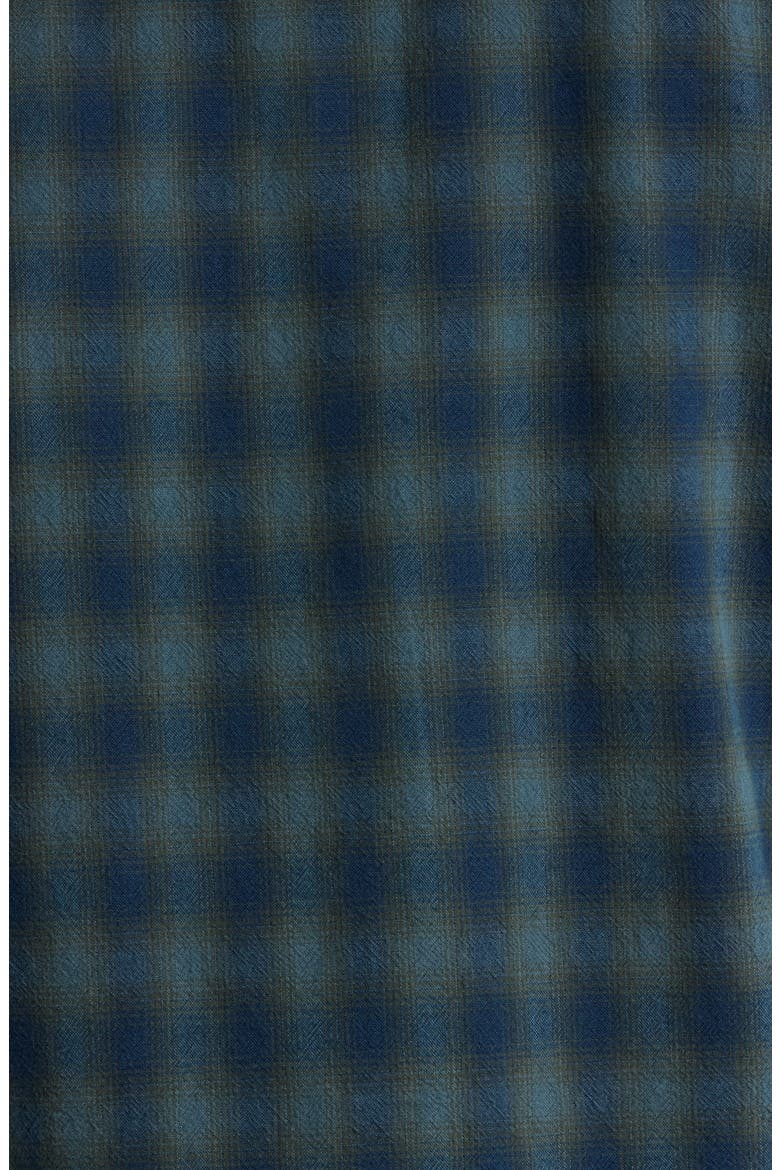 Resent Plaid Button-Up Flannel Shirt, Alternate, color, DARKEST SPRUCE