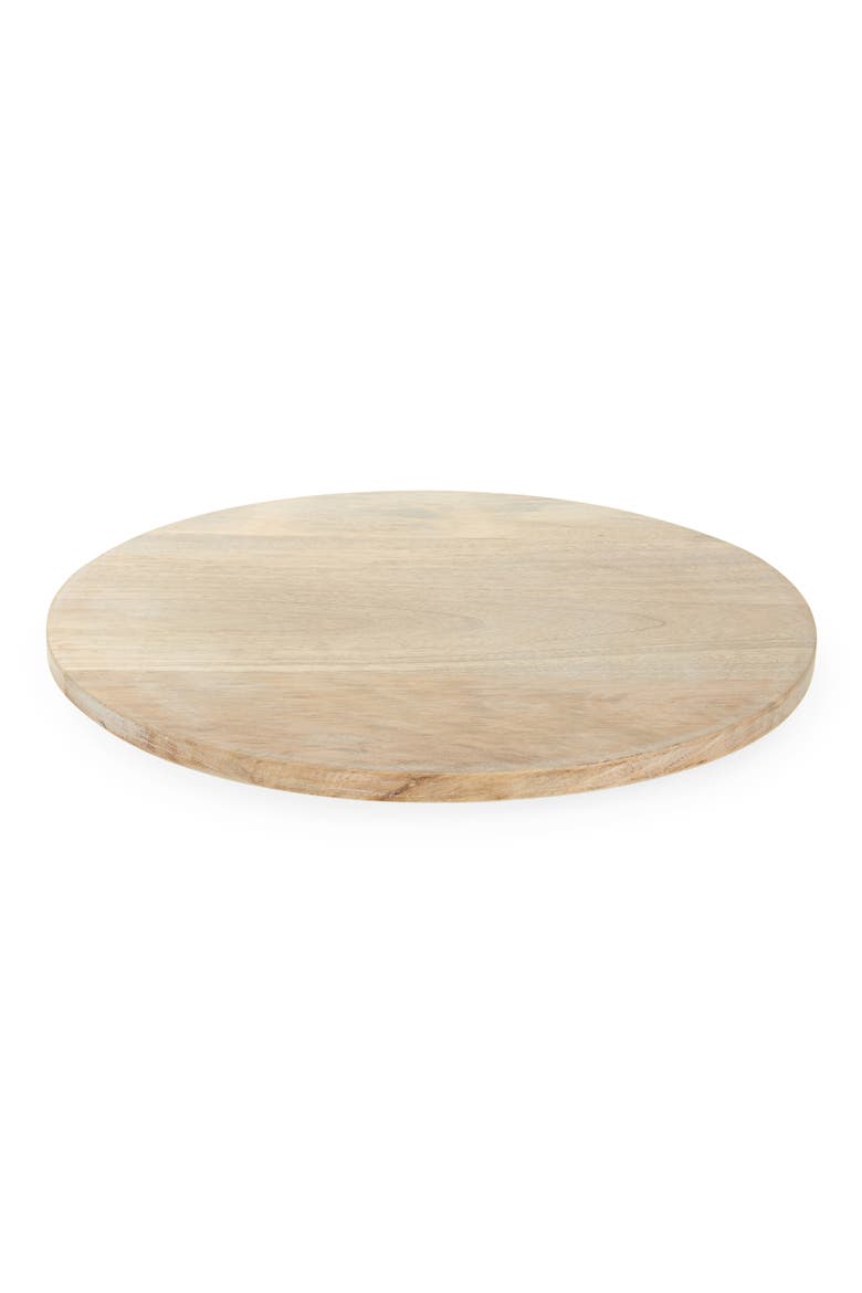 Acacia Wood Lazy Susan, Main, color, BLONDE