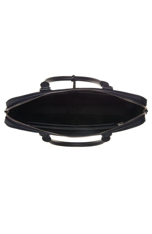 Tom Ford Elliot City Grained Leather Briefcase In Black
