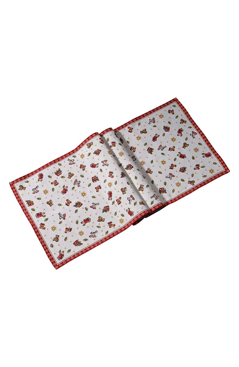Villeroy & Boch Toy's Delight Extra Long Embroidered Runner, Main, color, Multi
