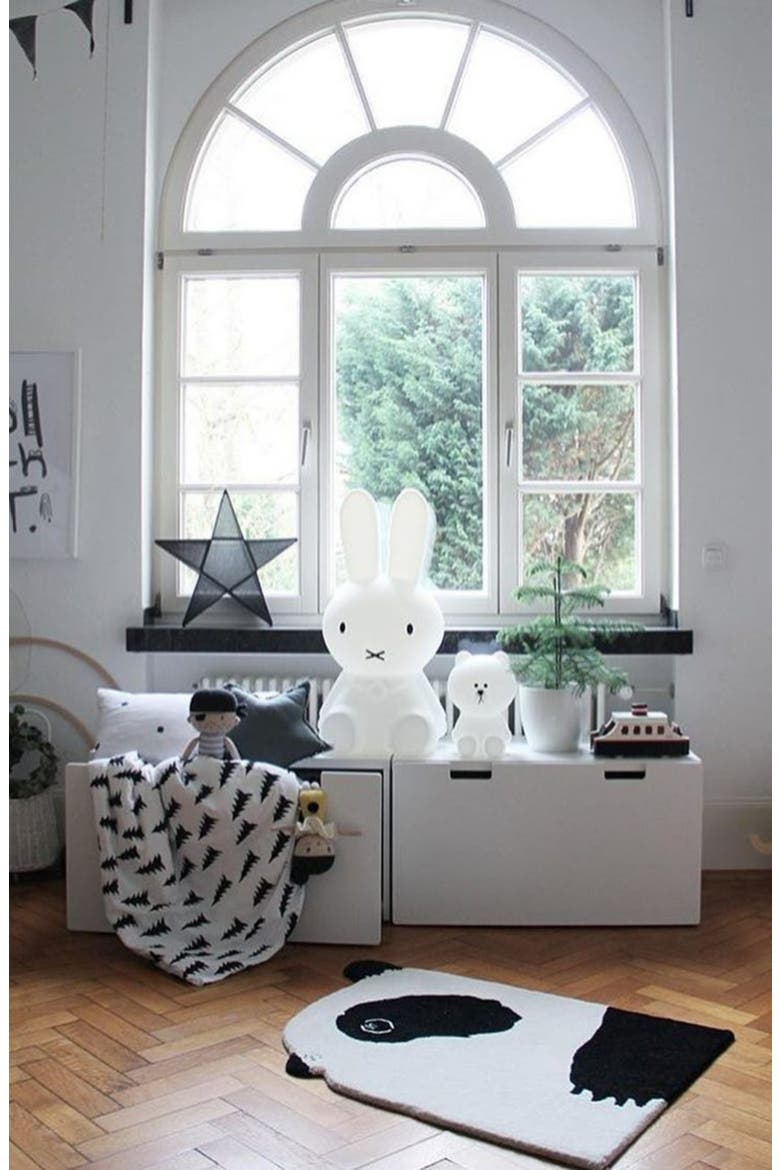 Panda Wool Rug, Alternate, color, MULTI COLORED