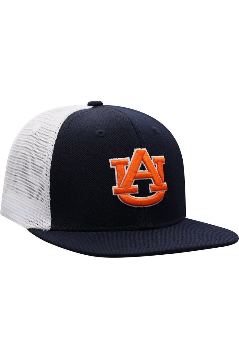 Men's Top of the World Navy Auburn Tigers Classic Snapback Hat, Alternate, color, Navy