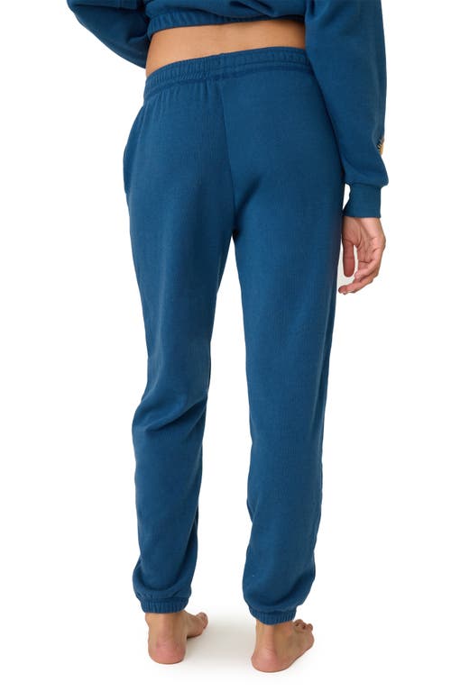 Shop Pj Salvage Maritime Banded Joggers In Harbor