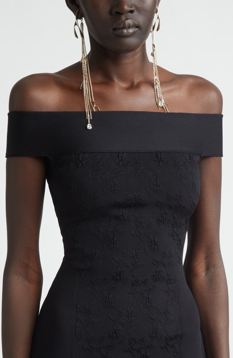 McQueen Wishbone Drop Earrings, Alternate, color, Pale Gold/ Strass