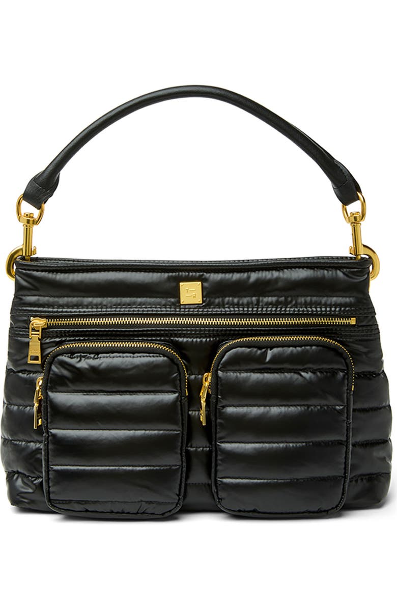 THINK ROYLN Downtown Diva Crossbody Bag, Main, color, Pearl Black
