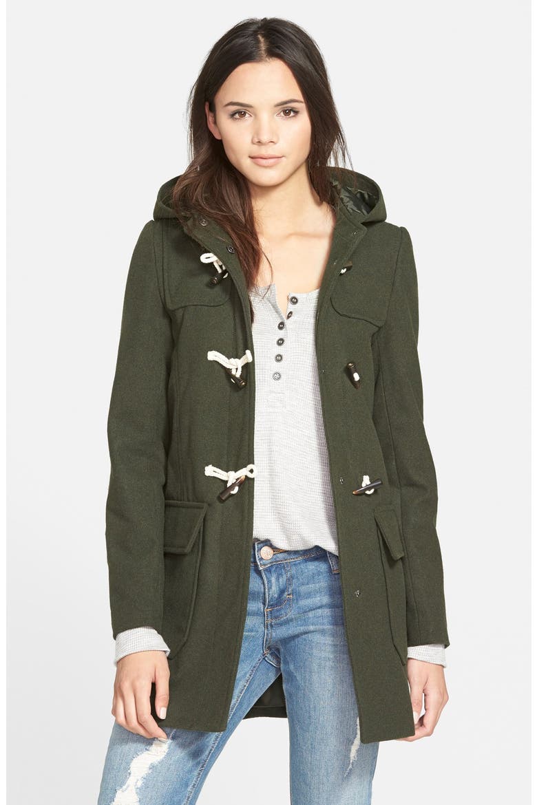 Toggle Jacket, Main, color, HUNTER GREEN