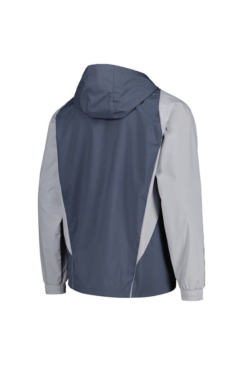 Men's adidas Charcoal Austin FC All-Weather Raglan Hoodie Full-Zip Jacket, Alternate, color, Charcoal
