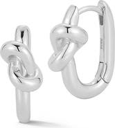 GLAZE JEWELRY Love Knot Hoop Earrings