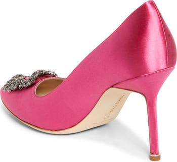 Hangisi Crystal Buckle Pump