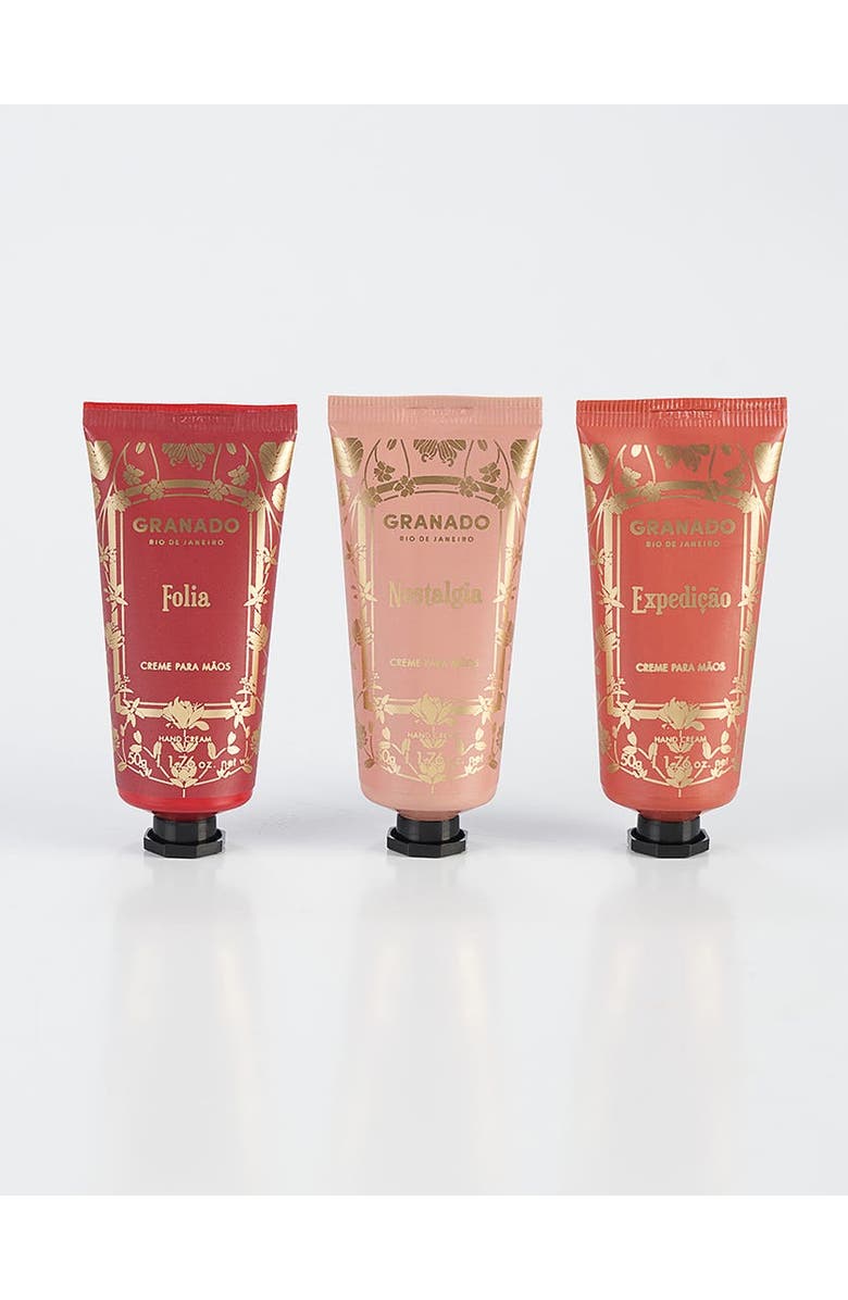 GRANADO Tropical Exuberance Hand Cream Trio, Alternate, color, NO COLOR