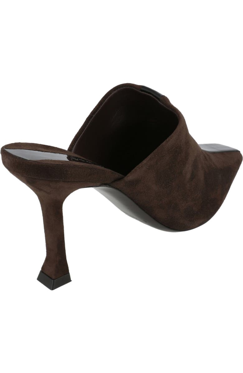FERRAGAMO Sophye Suede Mule Pump, Alternate, color, Dark Brown