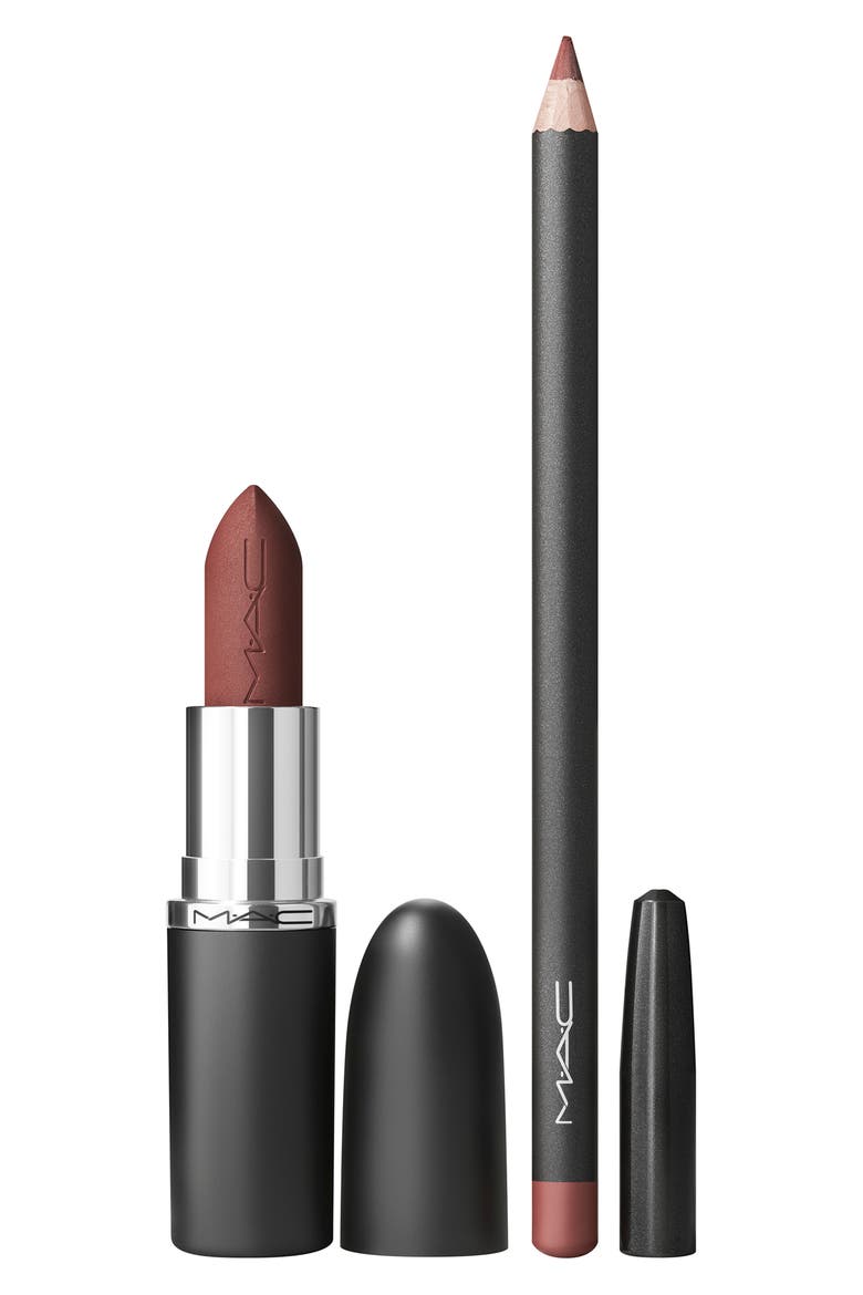 Matte Lipstick & Lip Liner Gift Set, Main, color, WHIRL