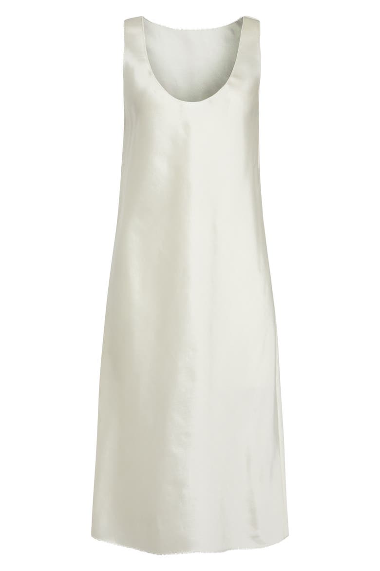 Elio Silk Tank Dress, Alternate, color, CREAM