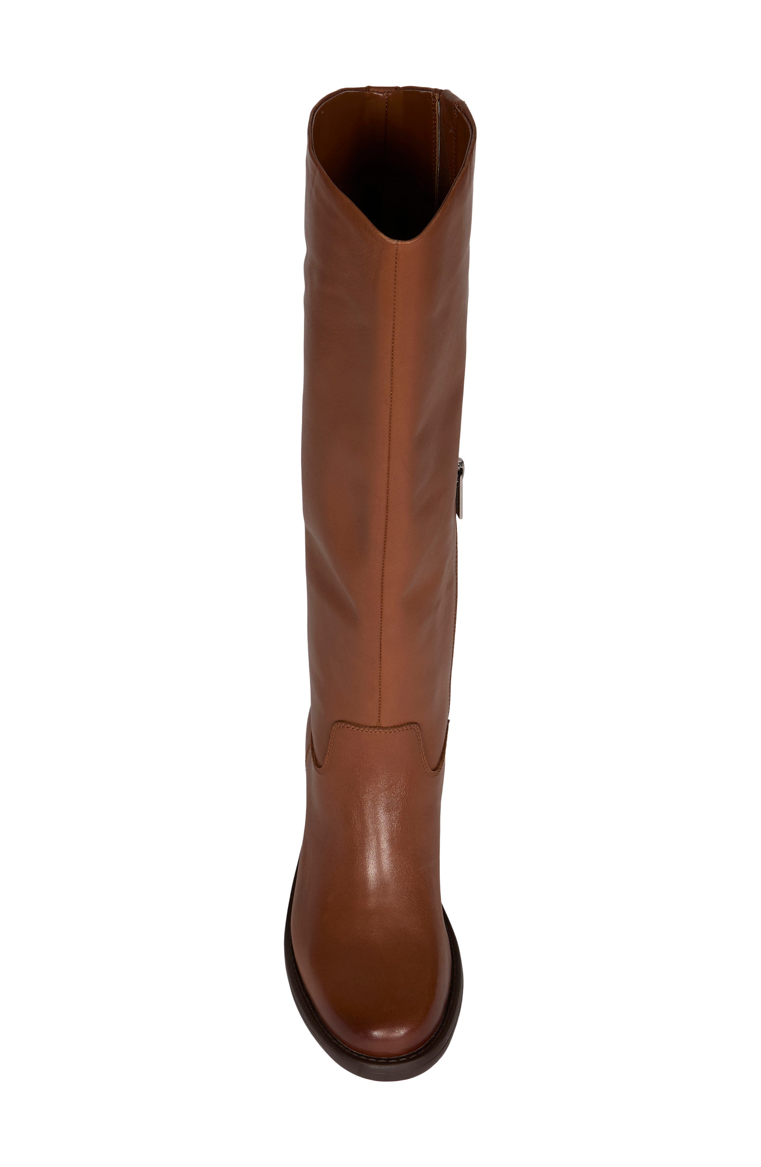 Alesa Knee High Boot, Alternate, color, NEW BRANDY