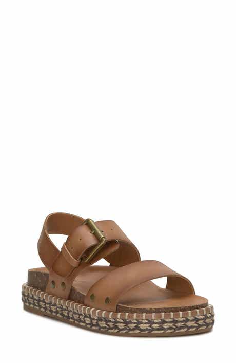 Lucky Brand Umora Slingback Espadrille Platform Sandal