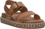 Lucky Brand Umora Slingback Espadrille Platform Sandal