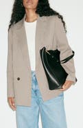 MANGO Charlott Micro Houndstooth Check Blazer