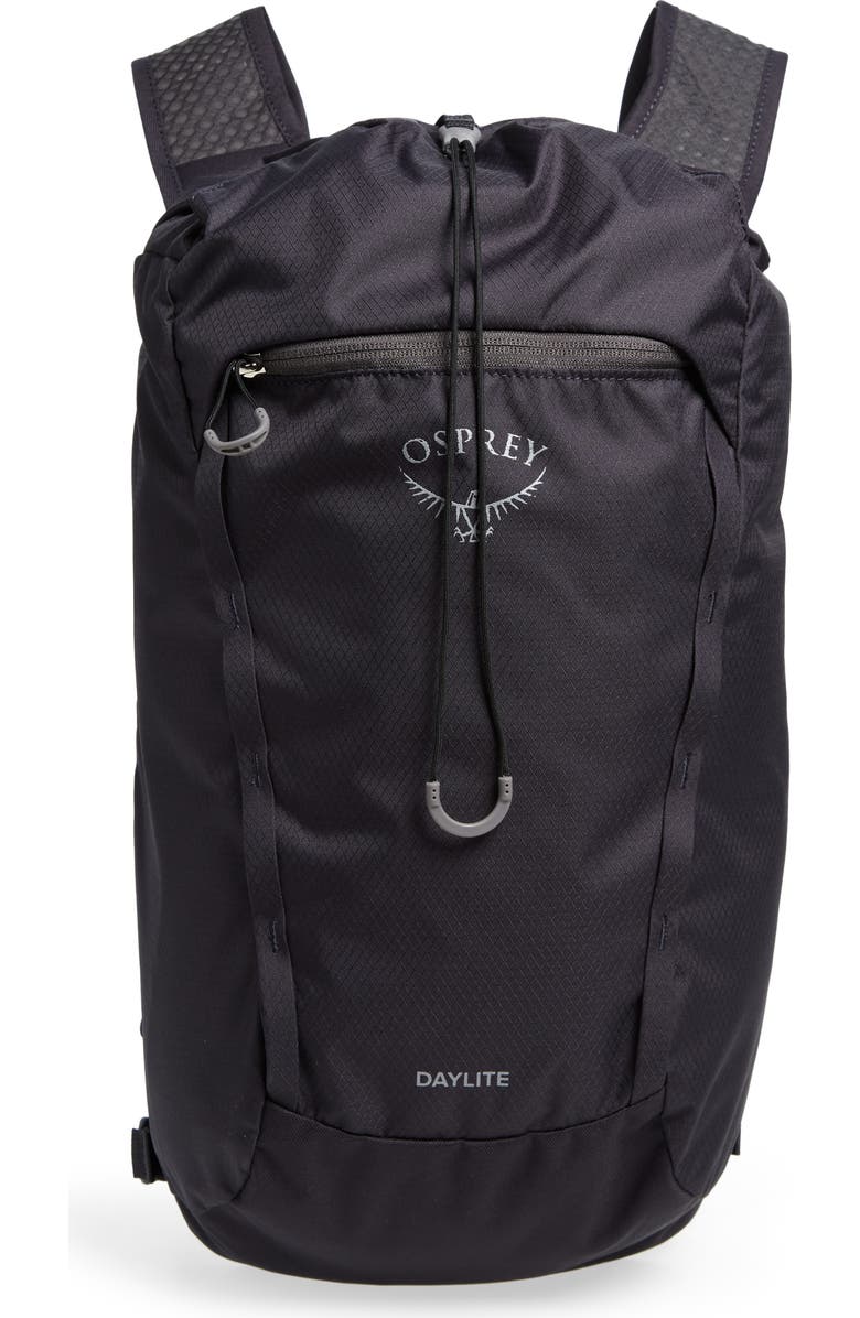 Osprey Daylite Cinch Backpack, Main, color, Black