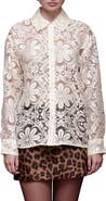 Avec Les Filles Relaxed Fit Button-Up Shirt