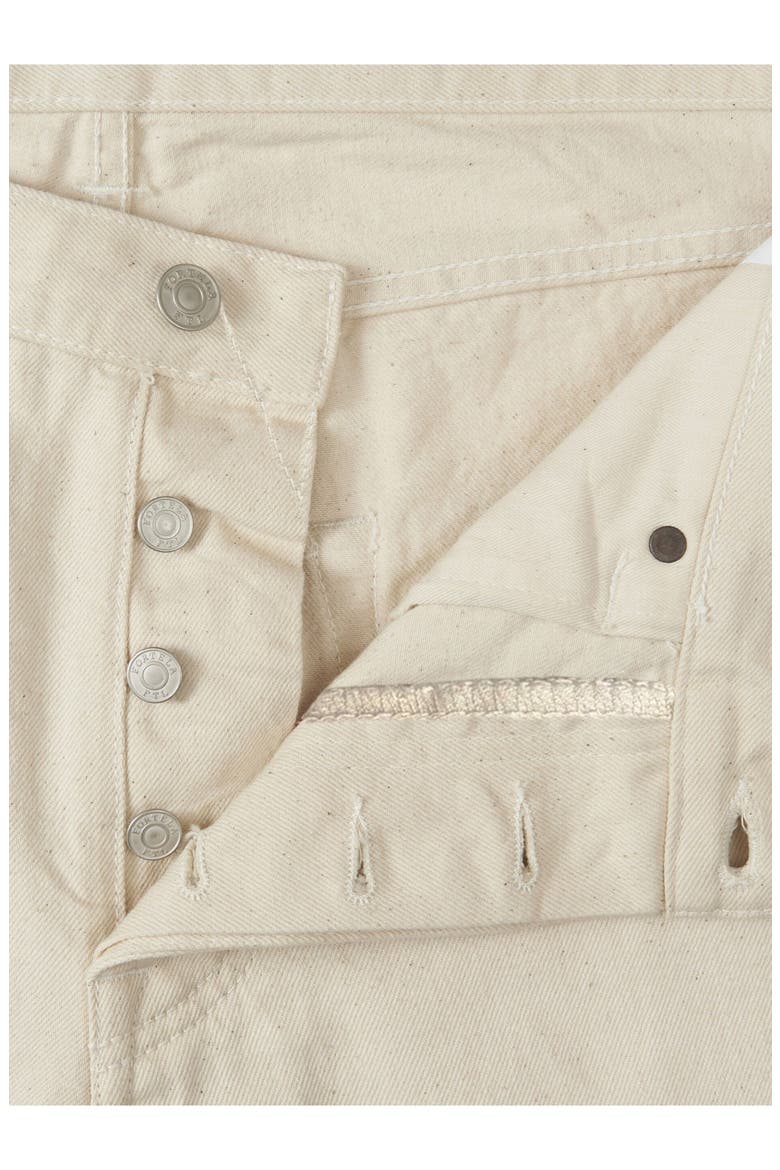 Barney Five Pocket Loose Fit Denim, Alternate, color, Ecru