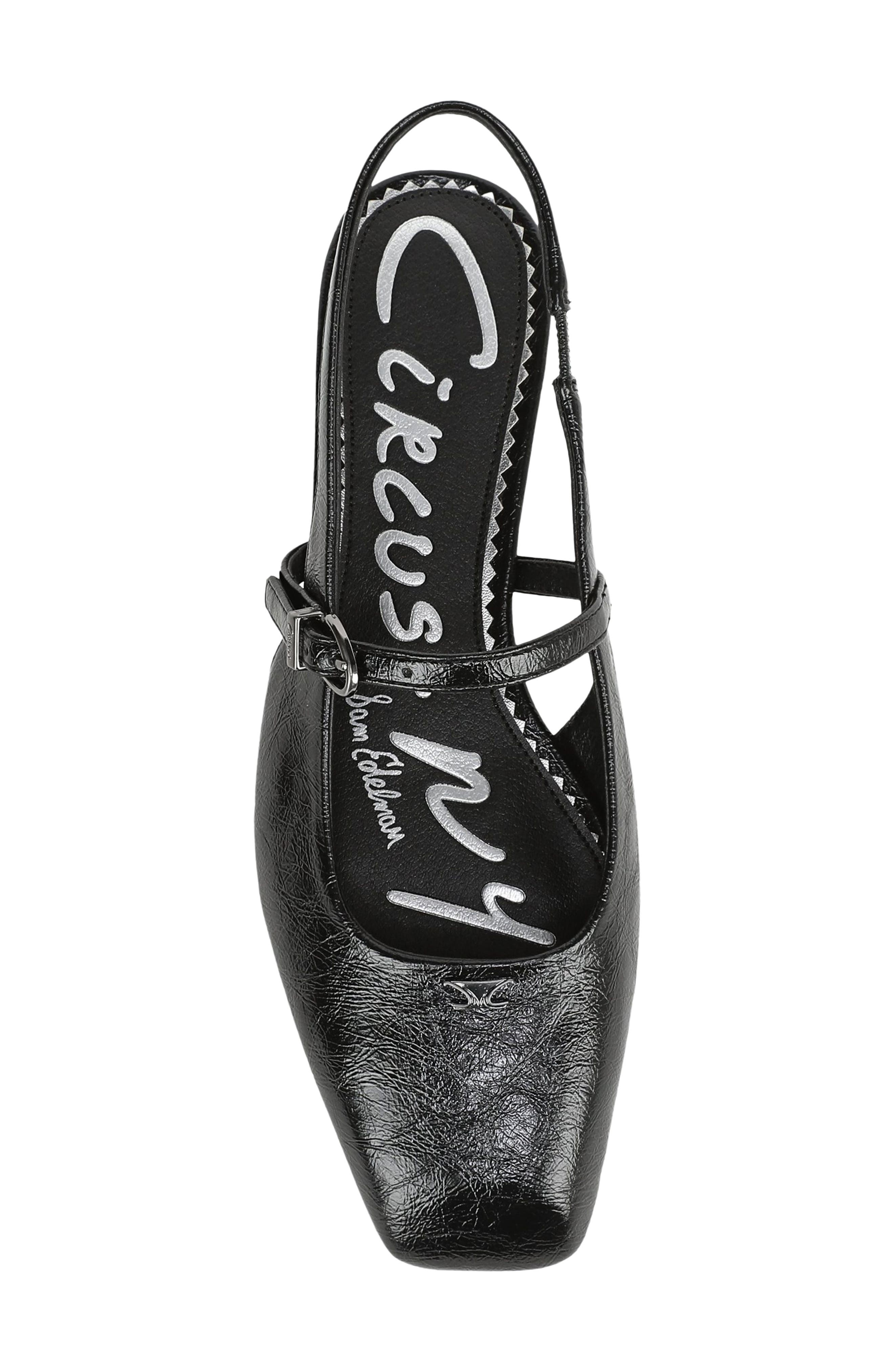 Circus NY by Sam Edelman Elara Slingback Flat, Alternate, color, Black
