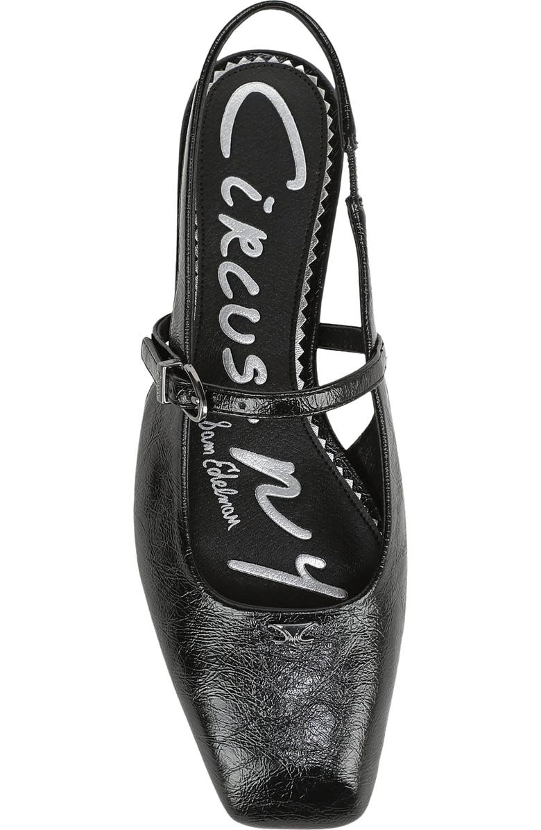 Circus NY by Sam Edelman Elara Slingback Flat, Alternate, color, Black