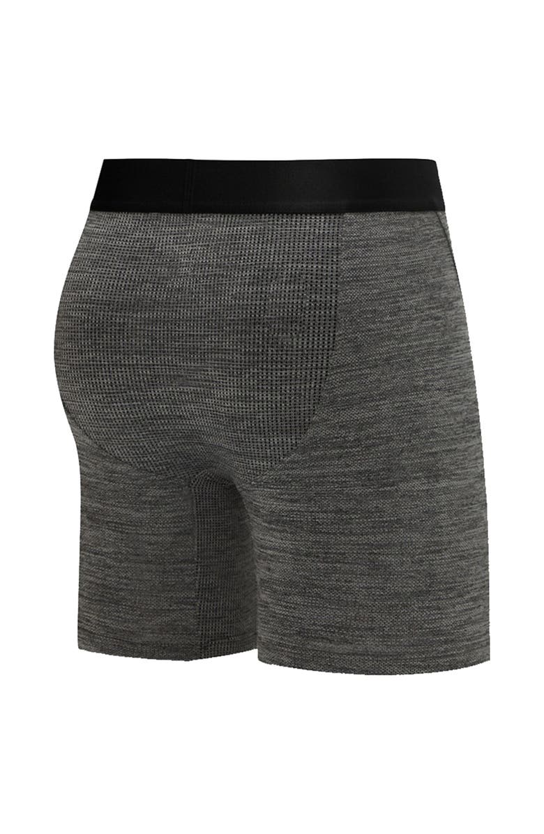 Fabletics Men's The Blueprint Boxer Brief, Alternate, color, Black Heather