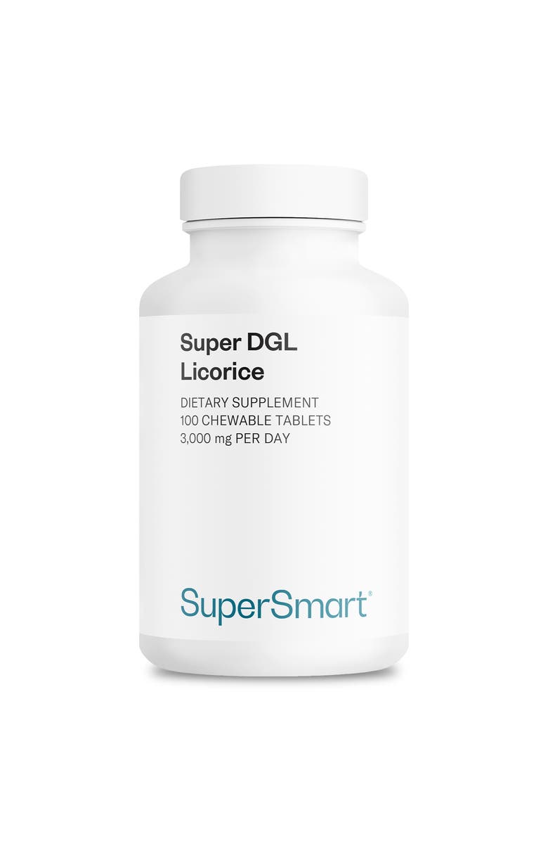 SuperSmart Super DGL Licorice 3000mg, Main, color, NO COLOR