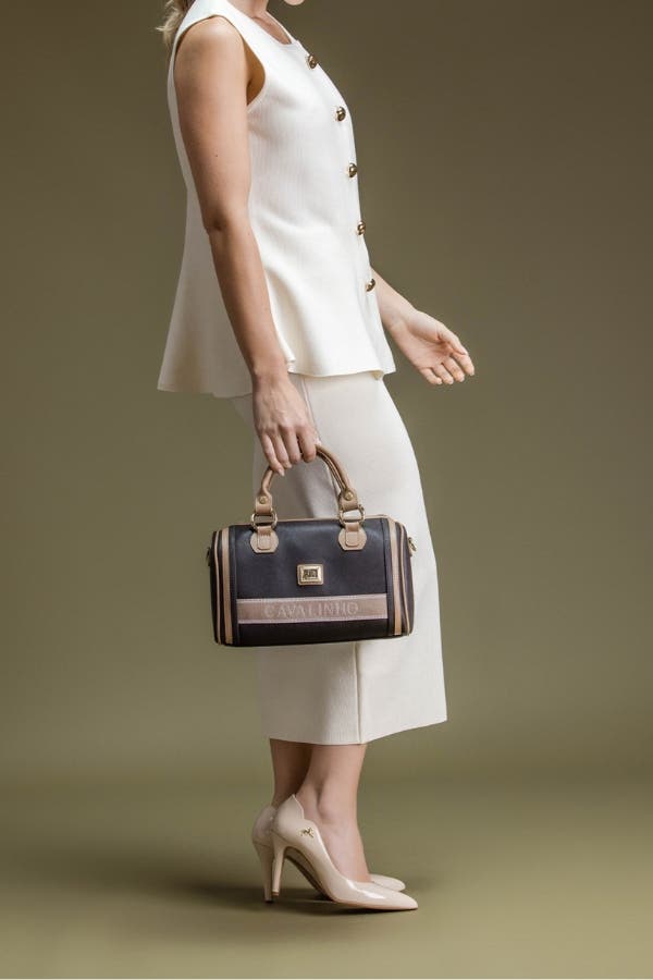 Only by Cavalinho 607 Handbag, Alternate, color, Brown / Beige