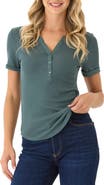 Threads 4 Thought Akia Feather Ribbed Henley