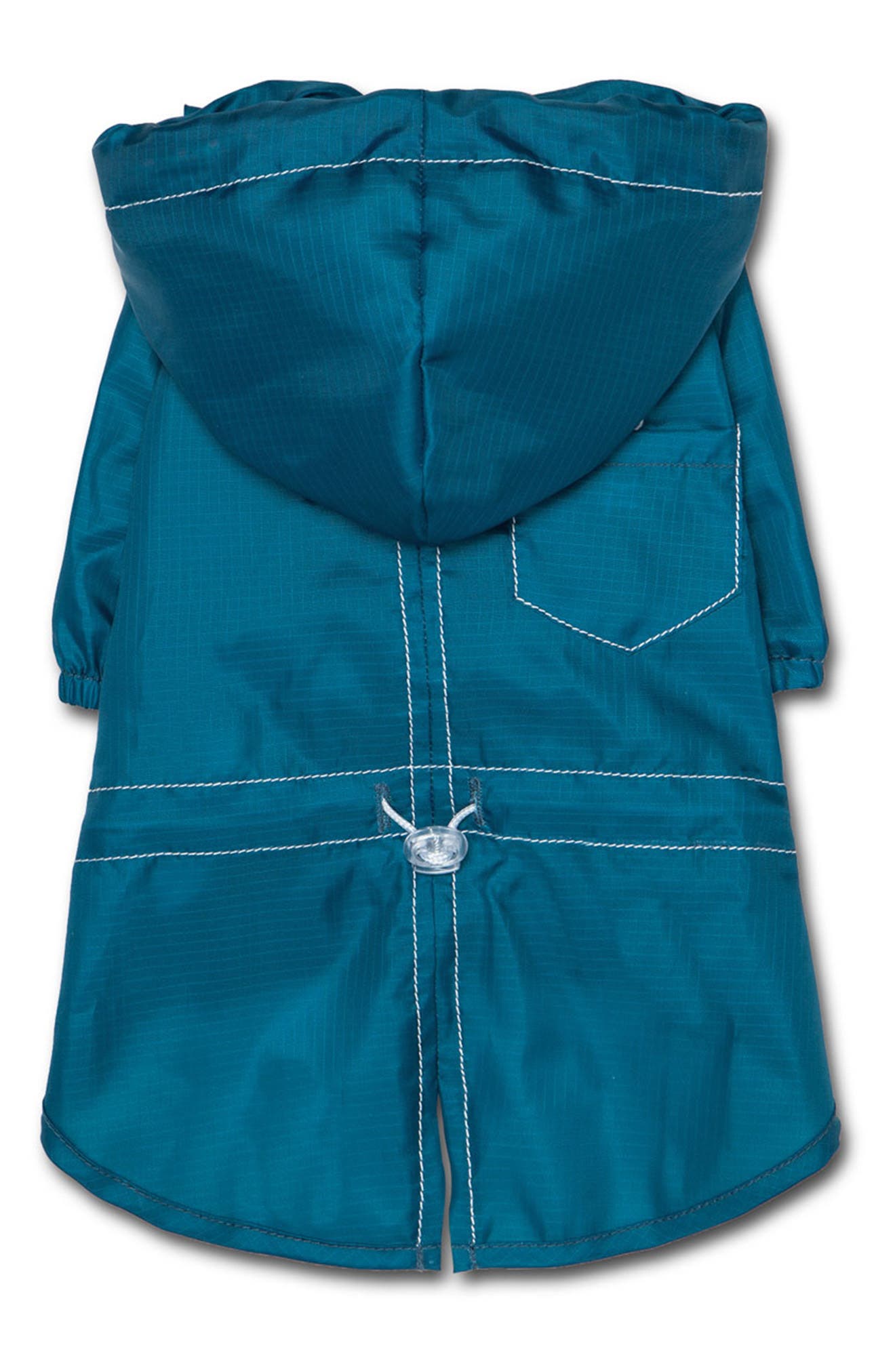 TOUCHDOG Split-Vent Designer Waterproof Dog Raincoat - Large