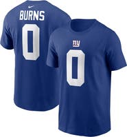 Nike Men's Nike Brian Burns Royal New York Giants Player Name & Number T-Shirt