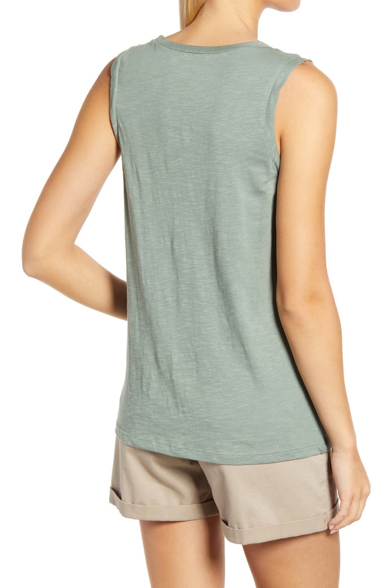 Muscle Tank, Alternate, color, GREEN DUNE