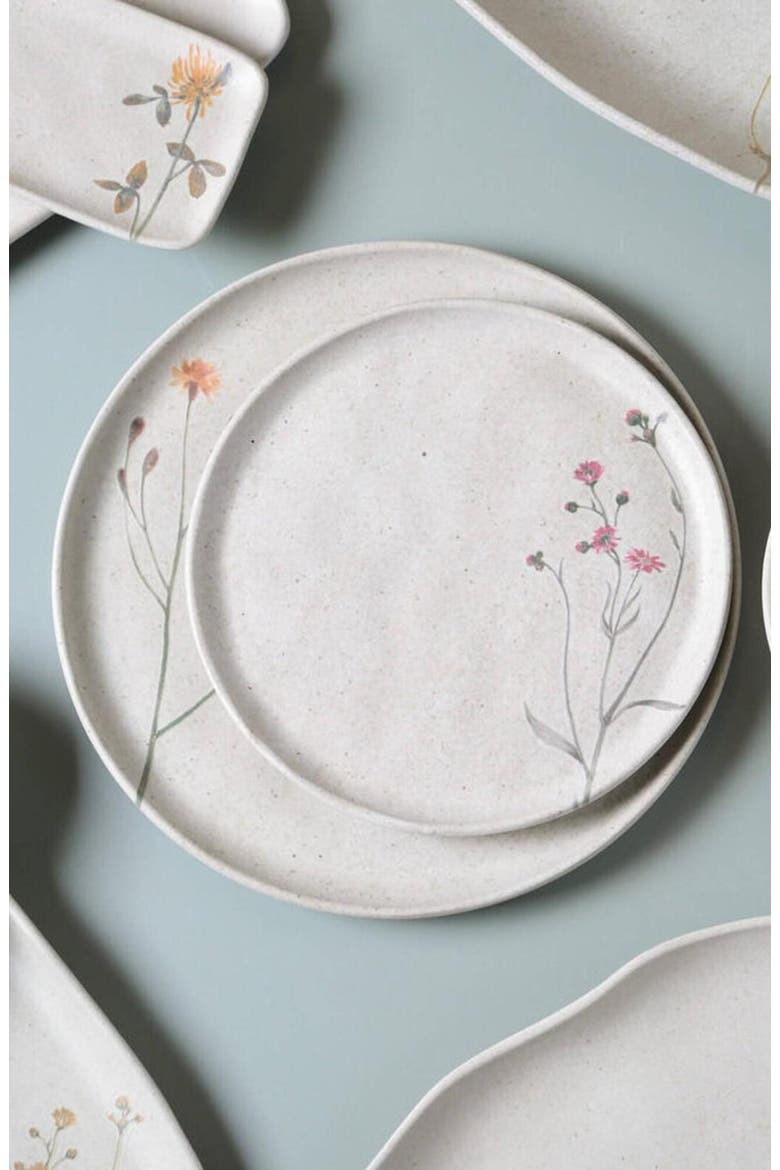 Dessert Plate Set of 4, Alternate, color, Campestre