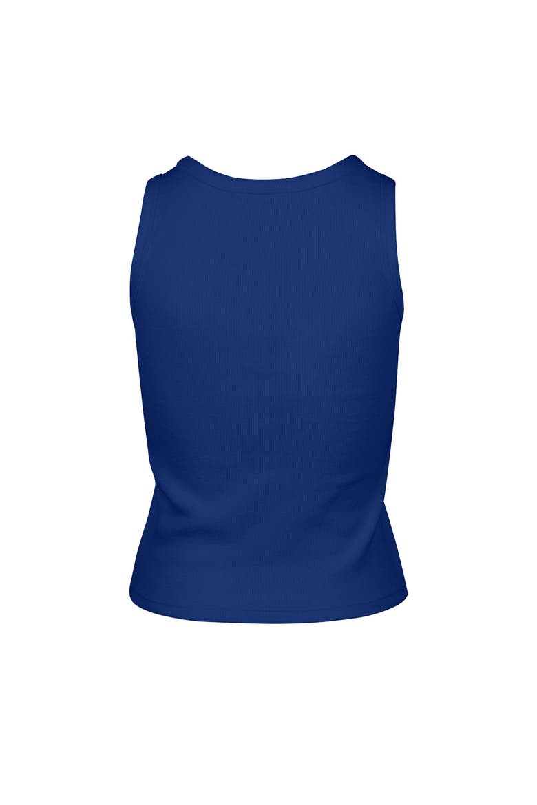Women's '47  Royal Buffalo Bills Cropped Straight Cut Ribbed Baby Tank Top, Alternate, color, Royal