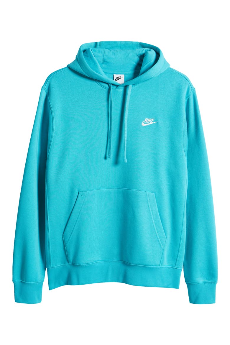 Sportswear Club Hoodie, Alternate, color, DUSTY CACTUS/ DUSTY CACTUS