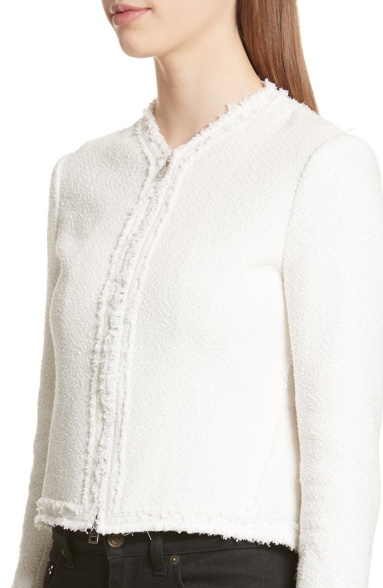 Theory Flounce Jacket, Alternate, color, 