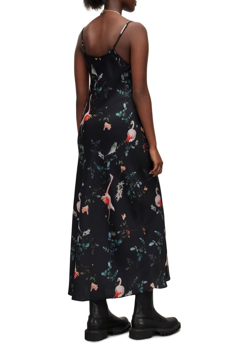 AllSaints Bryony Fabia Midi Slipdress, Alternate, color,