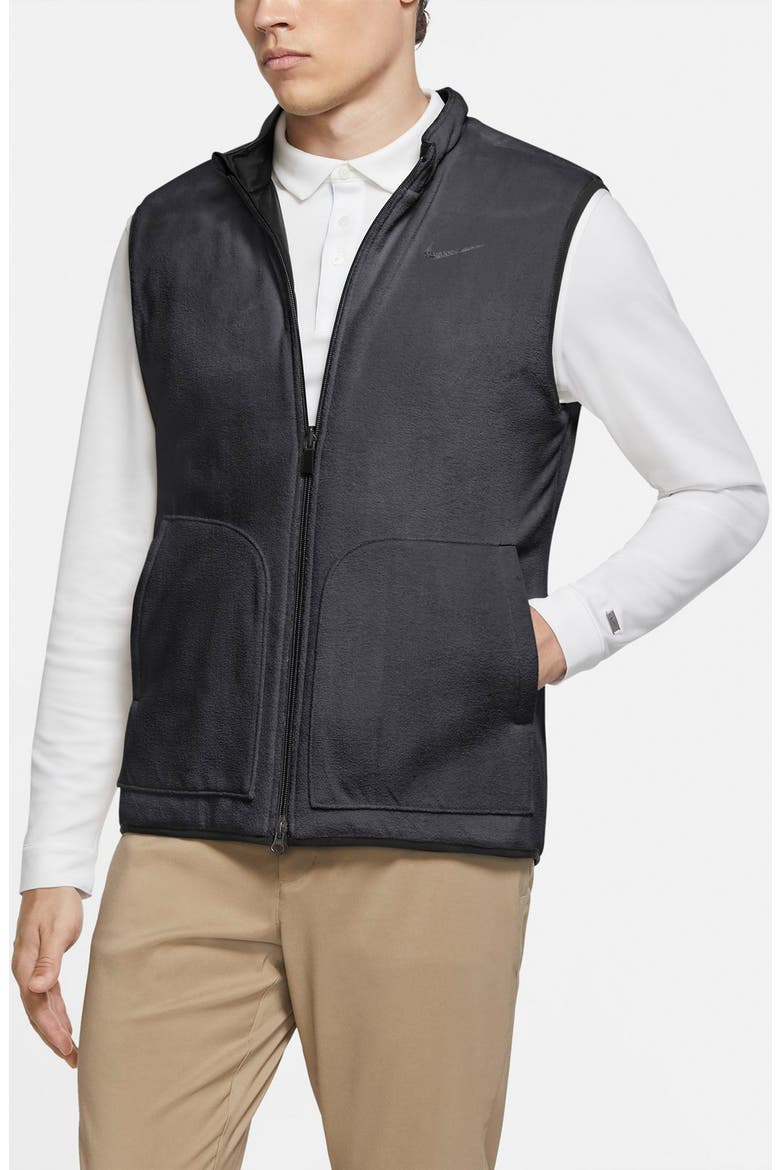 Nike Reversible Quilted Golf Vest, Alternate, color, BLACK/ DARK SMOKE GREY