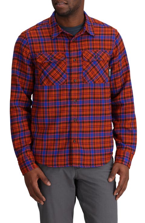 Feedback Plaid Flannel Overshirt