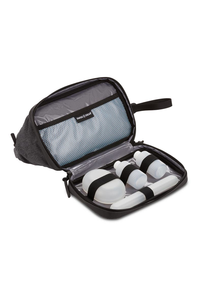 3880 Deluxe Toiletry Bag, Alternate, color, GRAY