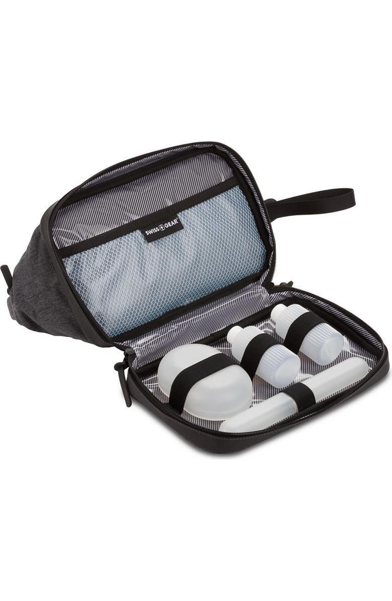 SWISSGEAR 3880 Deluxe Toiletry Bag, Alternate, color, Gray