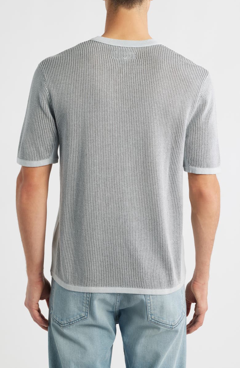 rag 
bone Harvey Short Sleeve Shirt, Alternate, color, Grice