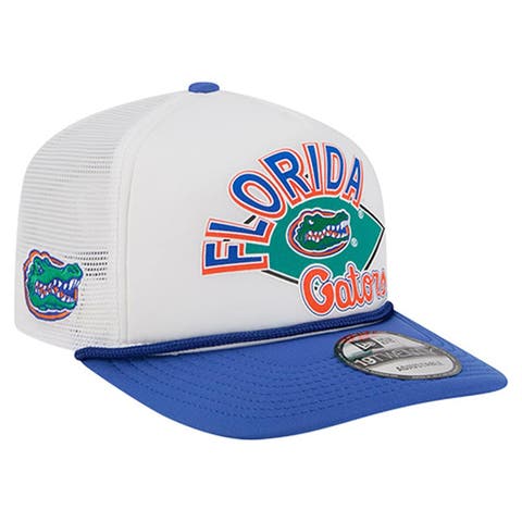 Men's New Era  White Florida Gators Diamond 19TWENTY Golfer Adjustable Hat