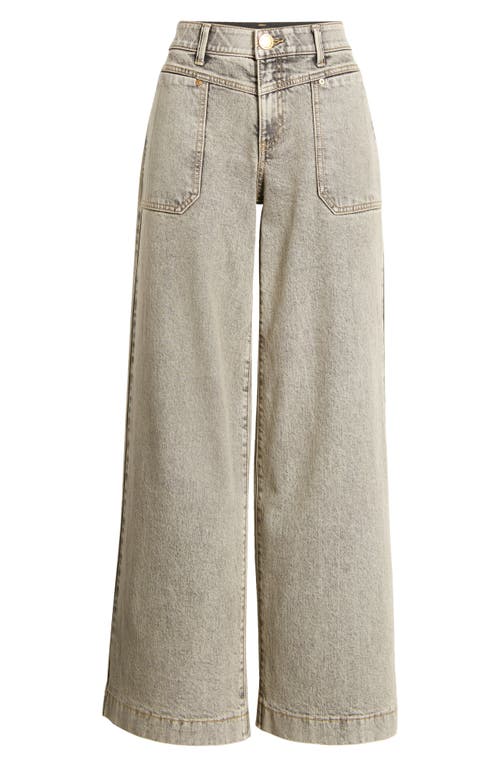 Wit & Wisdom 'ab'solution V-yoke High Waist Wide Leg Jeans