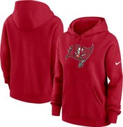 Nike Women's Nike Red Tampa Bay Buccaneers Club Fleece Pullover Hoodie