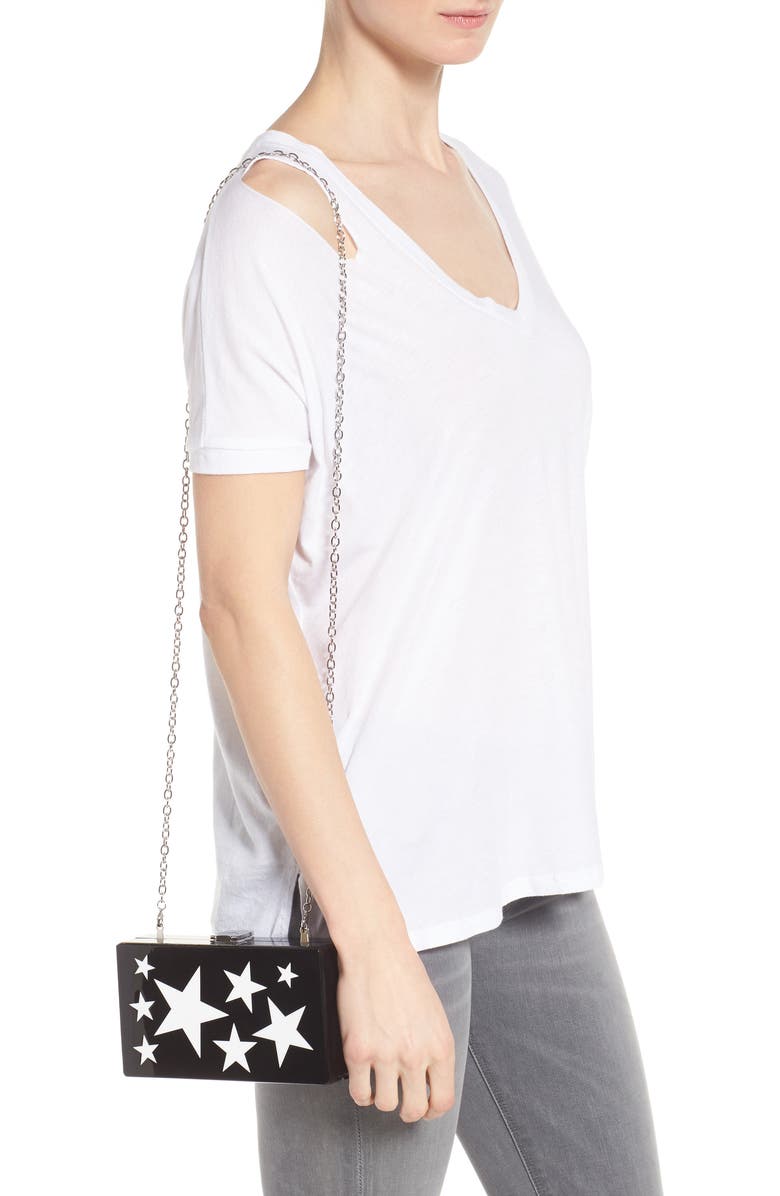 Nordstrom Etoile Acrylic Box Clutch, Alternate, color,