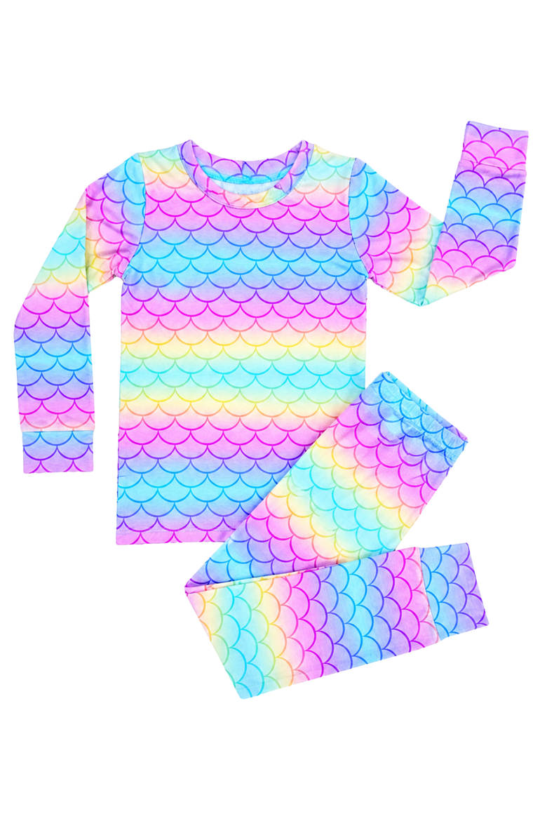 Modal Pajamas - Mermaid, Main, color, Rainbow